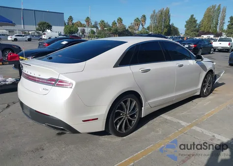 2019 Lincoln Mkz Hybrid Reserve I из США, поврежденный, VIN 3LN6L5LU7KR631615